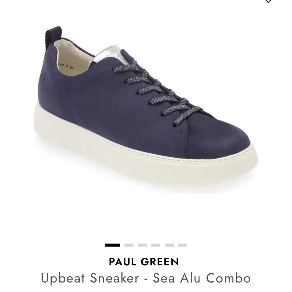 PAUL GREEN
Upbeat Sneaker - Sea Alu Combo
$439 gently used UK 4 US 6.5